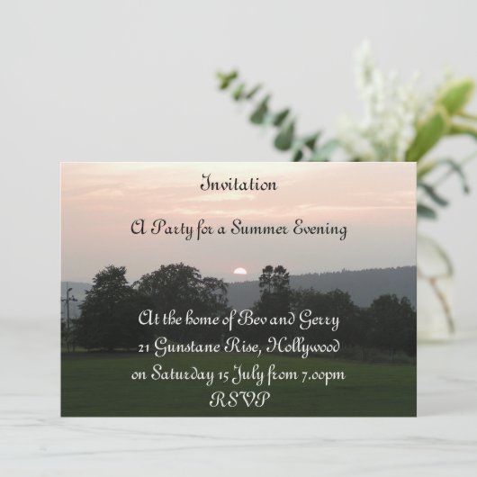 zonnescherm kaart (Staand voorkant)