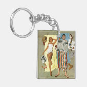 Zonnescherm? Sleutelhanger (Voorkant Links)