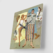 Zonnescherm? Vierkante Klok (Hoek)