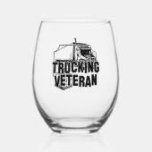 zonnescherm wijnglas zonder voet (Voorkant)