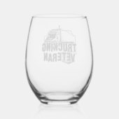 zonnescherm wijnglas zonder voet (Achterkant)