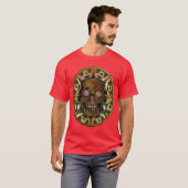 zonneschijf t-shirt (Voorkant volledig)