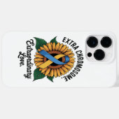 Zonneschijf voor Downsyndroom-bewustzijn Case-Mate iPhone Case (Achterkant (horizontaal))