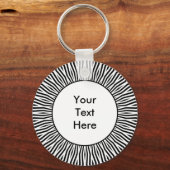 Zonneschijn 02 sleutelhanger (Voorkant)