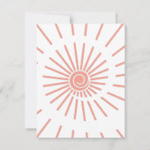 Zonneschijn 10 notitiekaartje (Achterkant)