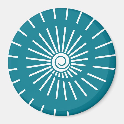 Zonneschijn 11 magneet (Voorkant)
