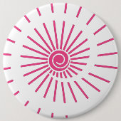 Zonneschijn 15 ronde button 6,0 cm (Voorkant)