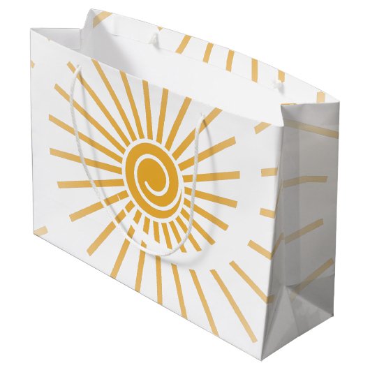 Zonneschijn 1 groot cadeauzakje (Achterkant Gekanteld)
