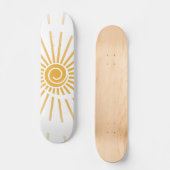 Zonneschijn 1 persoonlijk skateboard (Voorkant)