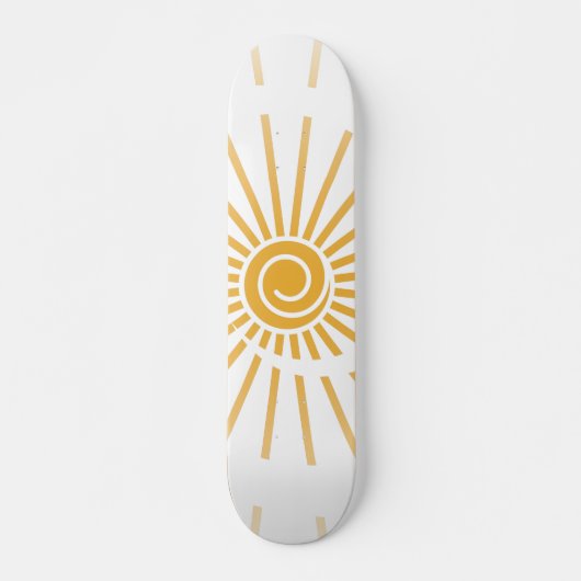 Zonneschijn 1 persoonlijk skateboard (Voorkant)