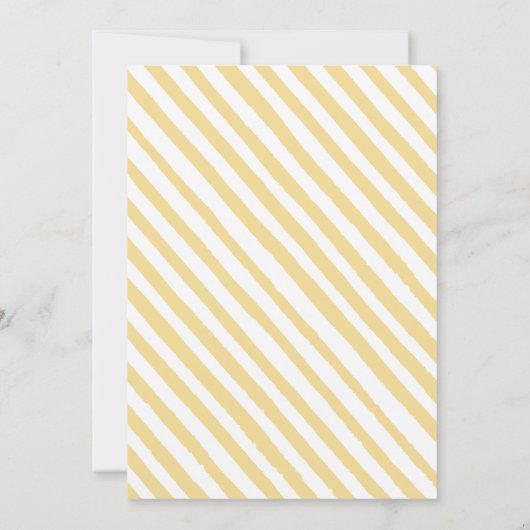 Zonneschijn 1e verjaardag Eerste reis rond de zon Kaart (Achterkant)