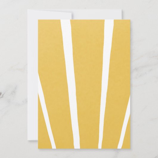 Zonneschijn 1e verjaardag Waterverf rond de zon Kaart (Achterkant)