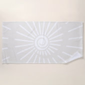 Zonneschijn 7 strandlaken (Voorkant)