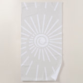 Zonneschijn 7 strandlaken (Voorkant)