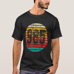 zonneschijn 985 Gebiedscode voor noodgevallen T-shirt