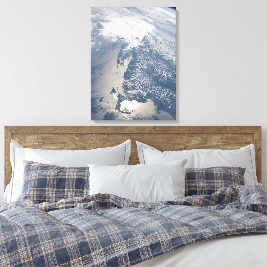 Zonneschijn aan de kust van Massachusetts. Canvas Afdruk (Insitu (Slaapkamer))
