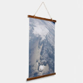 Zonneschijn aan de kust van Massachusetts. Hangend Wandkleed (Gebogen)