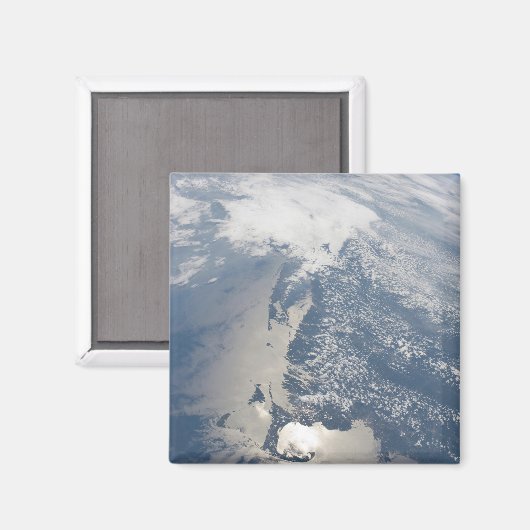 Zonneschijn aan de kust van Massachusetts. Magneet (Voorkant / Achterkant)