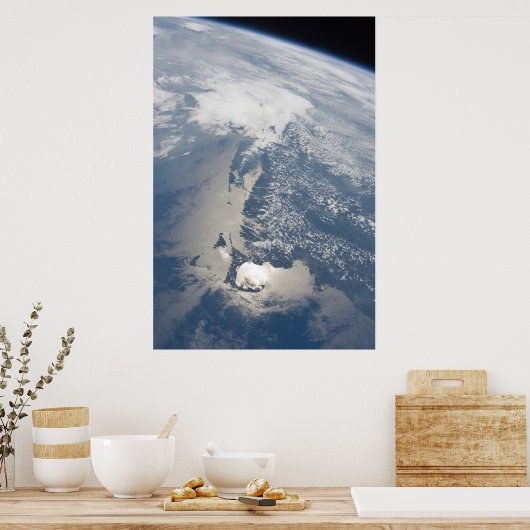 Zonneschijn aan de kust van Massachusetts. Poster (Keuken)