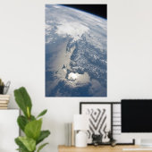 Zonneschijn aan de kust van Massachusetts. Poster (Thuiskantoor)