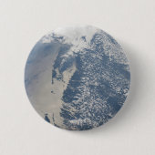 Zonneschijn aan de kust van Massachusetts. Ronde Button 5,7 Cm (Voorkant)