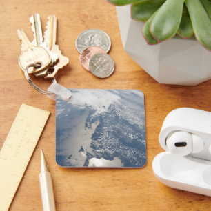 Zonneschijn aan de kust van Massachusetts. Sleutelhanger