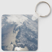 Zonneschijn aan de kust van Massachusetts. Sleutelhanger (Achterkant)