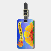 ZONNESCHIJN ALA CARTE! BAGAGELABEL (Voorkant verticaal)