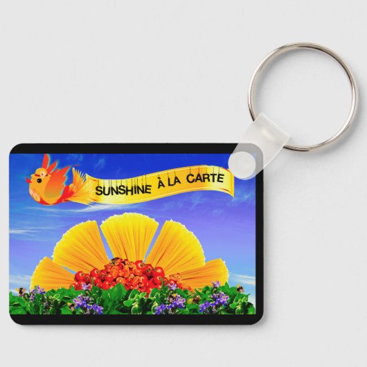 ZONNESCHIJN ALA CARTE! SLEUTELHANGER (Voorkant)