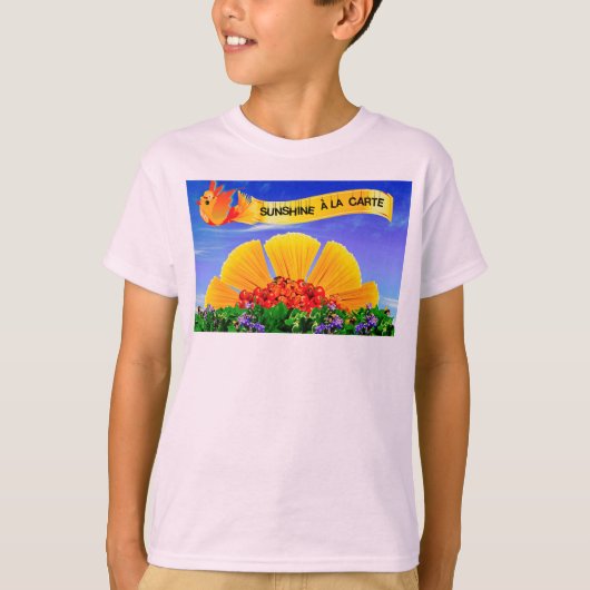 ZONNESCHIJN ALA CARTE! T-SHIRT (Voorkant)