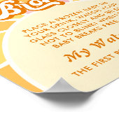 Zonneschijn Baby shower Mijn Water Broke spel Poster (Hoek)