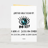 Zonneschijn - (Blank Wenskaart) Kaart (Achterkant)