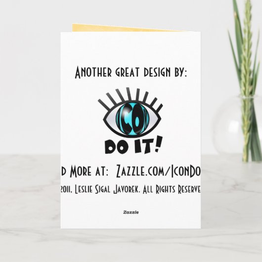 Zonneschijn - (Blank Wenskaart) Kaart (Achterkant)