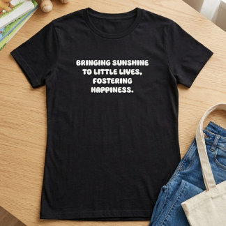 Zonneschijn brengen in kleine levens Gelukkig koes T-shirt