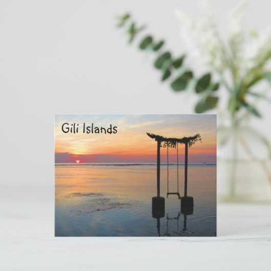 zonneschijn briefkaart (Staand voorkant)