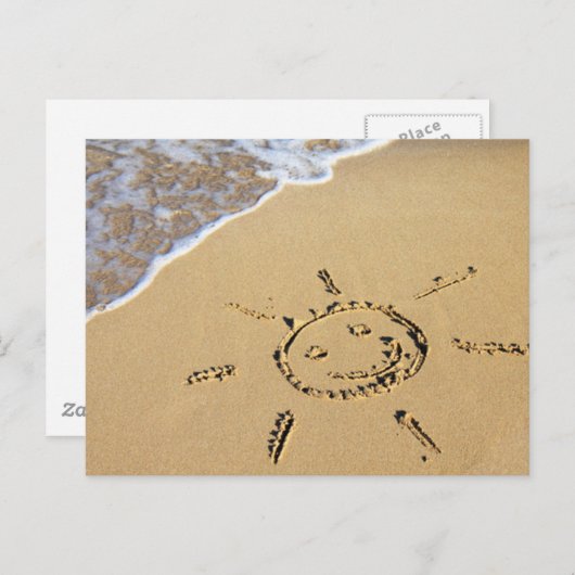 Zonneschijn Briefkaart (Voorkant / Achterkant)