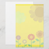  zonneschijn briefpapier (Voorkant / Achterkant)