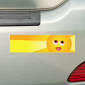 Zonneschijn Bumpersticker (Op auto)