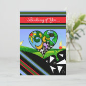 ZONNESCHIJN CREATIEVEN! Schort Kaart (Staand voorkant)