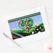 ZONNESCHIJN CREATIEVEN! Schort Rechthoekige Sticker (Envelop)