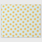 Zonneschijn Doodle Day Patroon Cadeaupapier (Vlak)