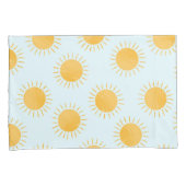 Zonneschijn Doodle Day Patroon Kussensloop (Voorkant-Rechts)