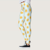 Zonneschijn Doodle Day Patroon Leggings (Links)