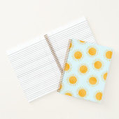 Zonneschijn Doodle Day Patroon Notitieboek (Binnen)