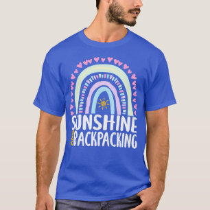 Zonneschijn en Backpacken Schattigee Regenboog Gif T-shirt