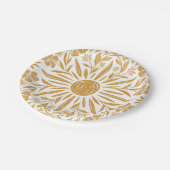 Zonneschijn en Bloemen Print Papier Bord (Gekanteld)