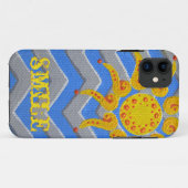 Zonneschijn en Chevron Smile Case-Mate iPhone Case (Achterkant (horizontaal))