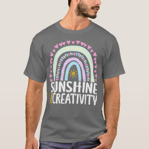Zonneschijn en Creativiteit Schattige Regenboog Gi T-shirt