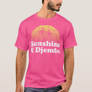 Zonneschijn en Djembe Drum T-shirt