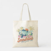 Zonneschijn en Goede Vibes Tote Bag (Achterkant)